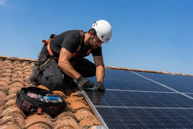 Maintenance et monitoring de panneaux solaires à Mortagne-sur-Sèvre