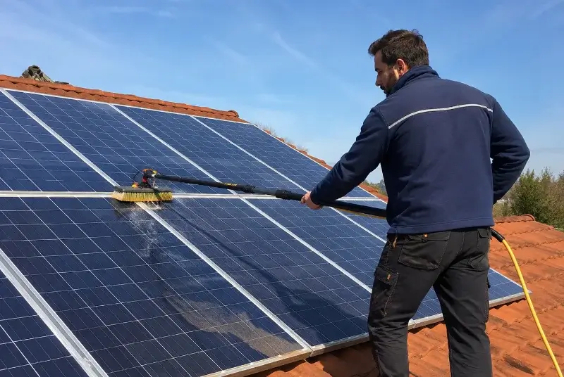 Nettoyage et entretien de panneaux solaires à Mortagne-sur-Sèvre